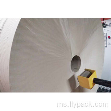 Kertas Roll Jumbo Industri Saw Blade Slitting Machine